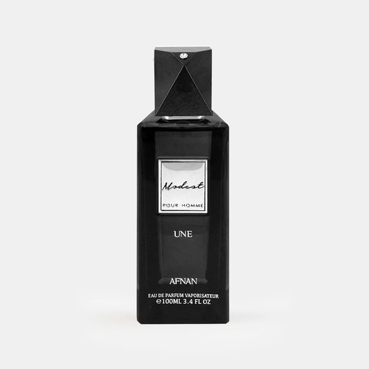 Afnan Modest Une Eau de Parfum Spray for Men, 3.4 Ounce